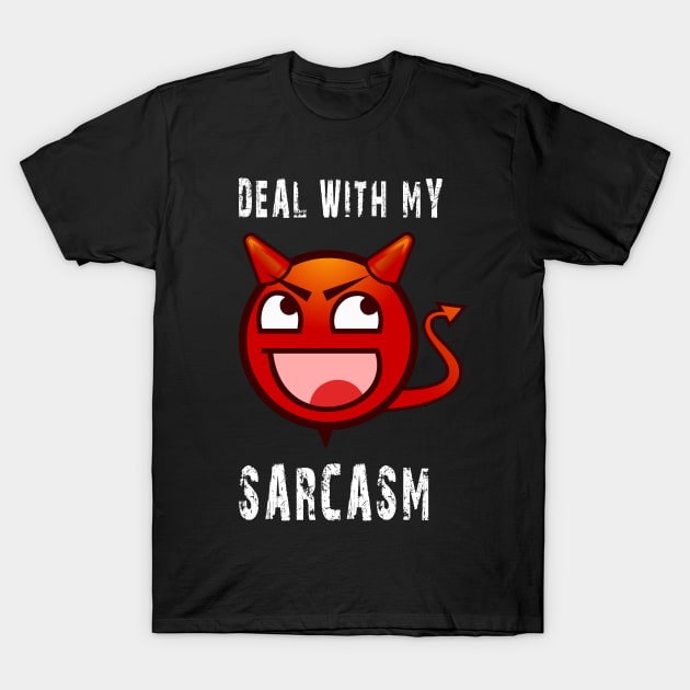 Sarcasm Tee T-Shirt by easiin